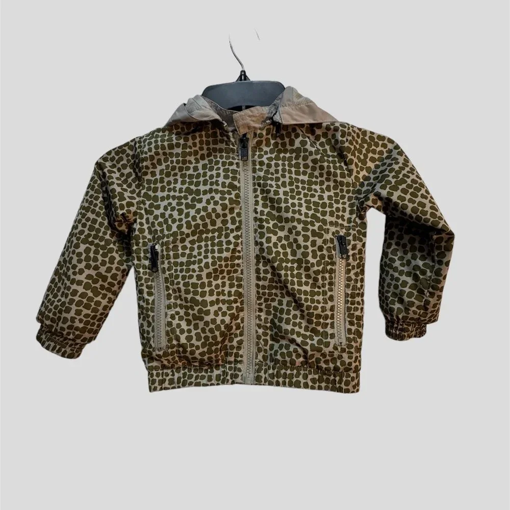 Stella Mccartney kids 2 year old windbreaker with hoodie
